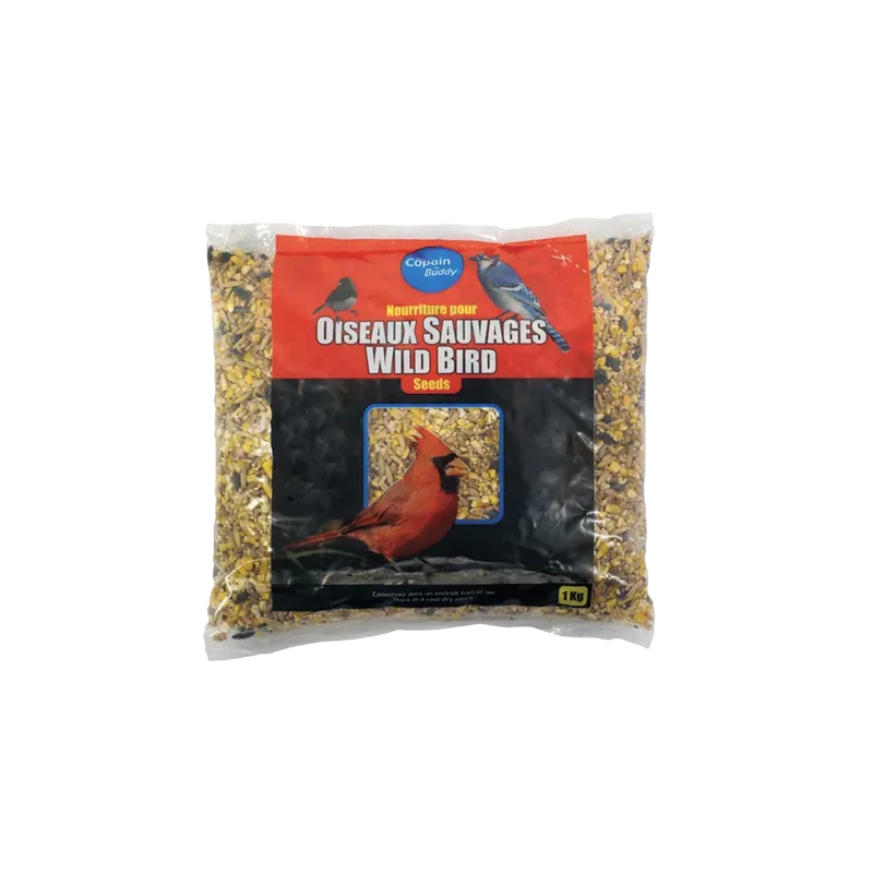 Mélange de graines pour oiseaux sauvages Copain Buddy – 1 kg