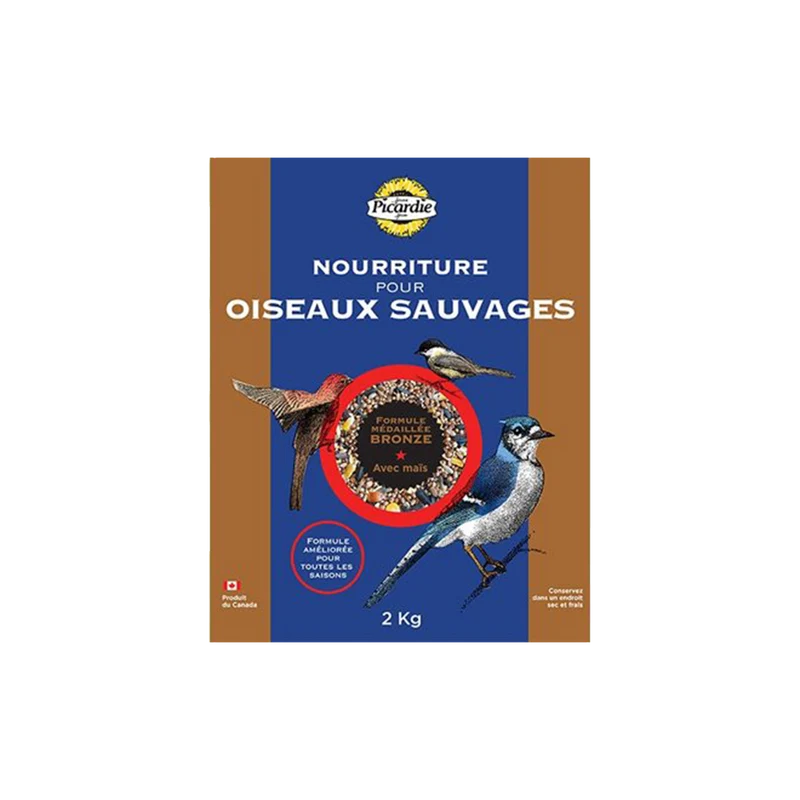 Mélange Econo pour oiseaux sauvages Picardie – 2 kg