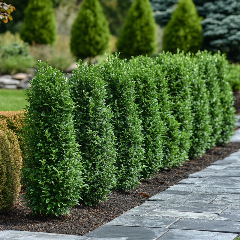 Dee Runk Boxwood Seeds – Elegant Upright Evergreen for Narrow Spaces & Stylish Hedges