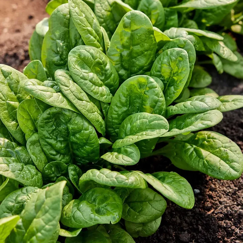 Bloomsdale Long Standing Spinach Seeds – Heirloom, Nutritious, and Cold-Hardy Variety