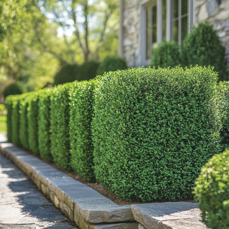 Green Mountain Boxwood Seeds – Upright Evergreen Shrub for Stylish Hedges & Borders