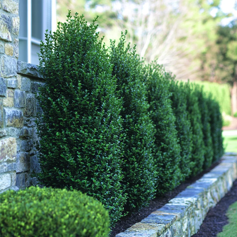 Green Mountain Boxwood Seeds – Upright Evergreen Shrub for Stylish Hedges & Borders