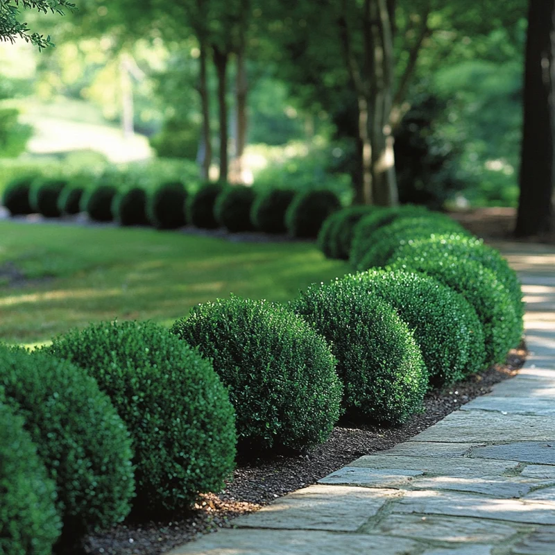 English Boxwood Seeds – Classic Evergreen Shrub for Timeless Landscapes