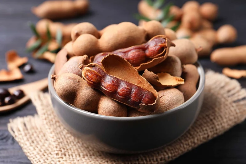Tamarind Fruit Tree (Tamarindus indica) – Bean Pod Legume Seeds