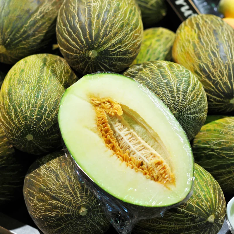 Piel de Sapo Melon (Santa Claus / Christmas Melon) – Green Yellow Fruit Seeds
