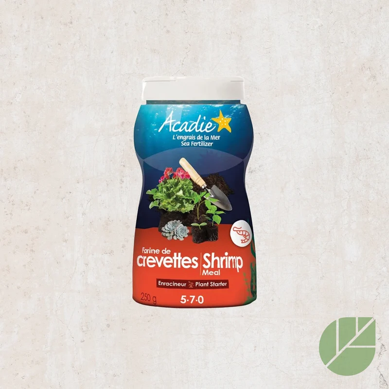 Farine de crevettes organique Acadie 5-7-0