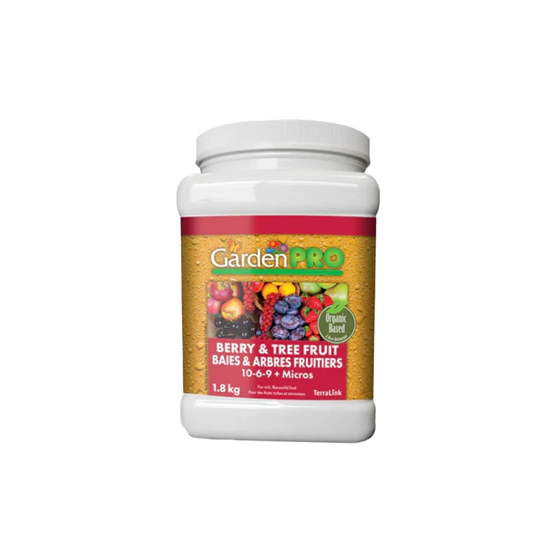 Garden Pro Engrais Baies et arbres fruitier 10-6-9 + Micros
