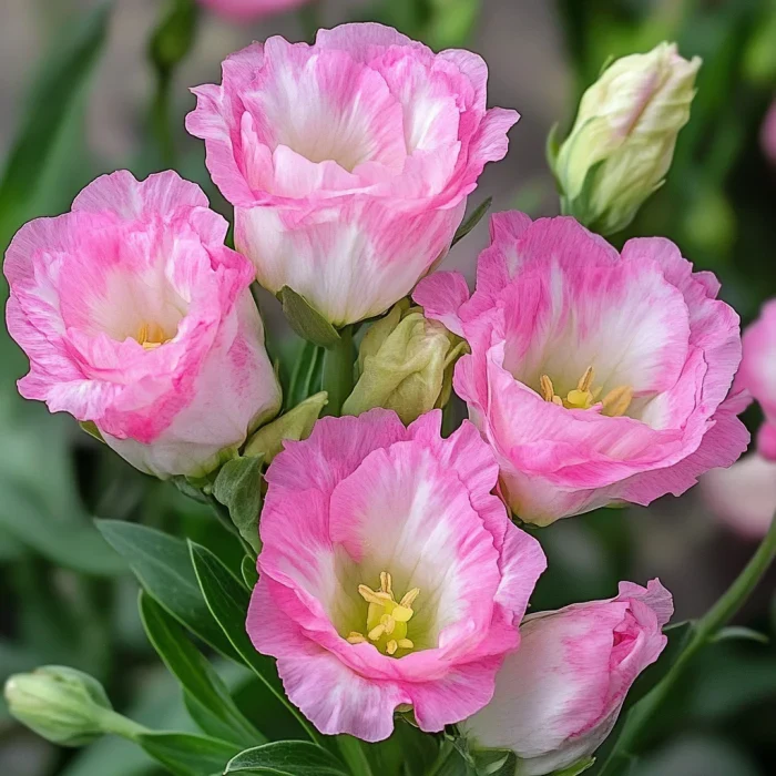 Lisianthus Rosita 2 Pink Flash II Seeds – Bright Pink Blooms for Elegant Gardens and Bouquets
