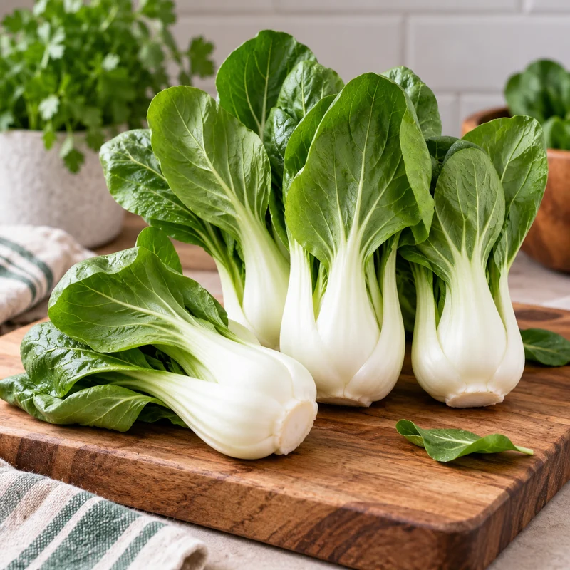 Pak choï 'Baby White Stem' bio (Brassica rapa subsp. chinensis)