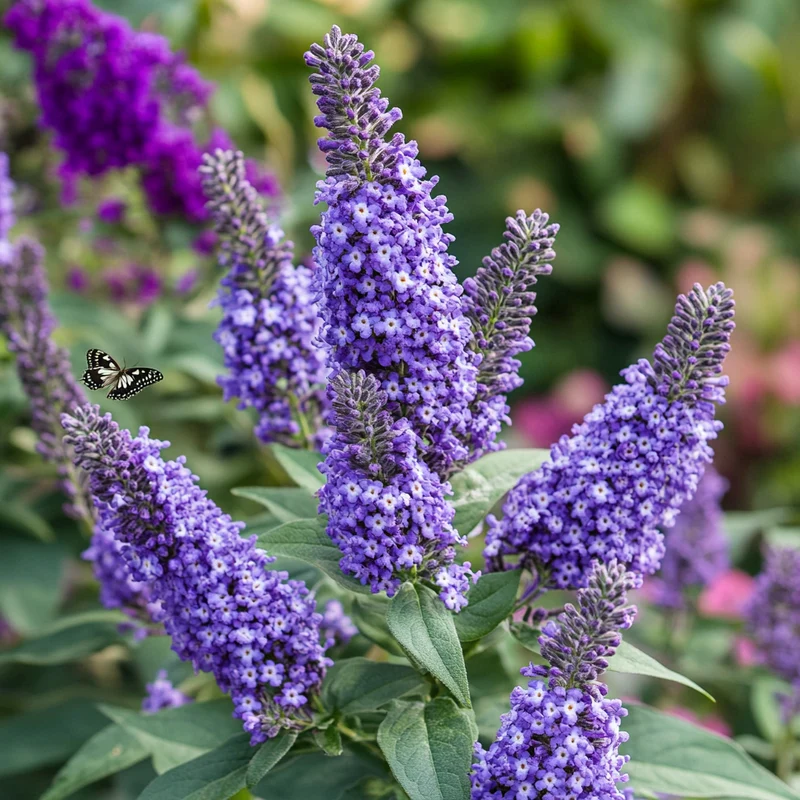 Blue Chip Butterfly Bush Seeds – Buddleja davidii Compact Low-Maintenance Shrub