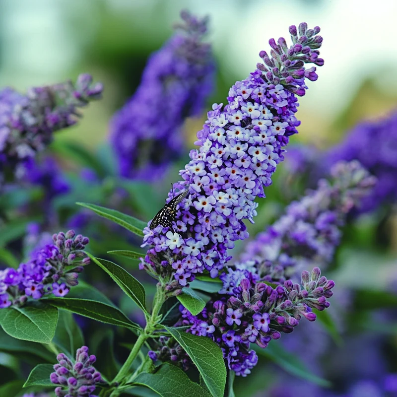 Blue Chip Butterfly Bush Seeds – Buddleja davidii Compact Low-Maintenance Shrub