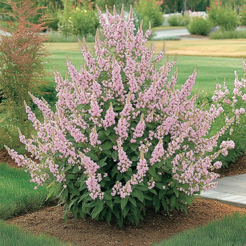 Pink Delight Butterfly Bush Seeds – Buddleja davidii Shrub with Vibrant Pink Blooms