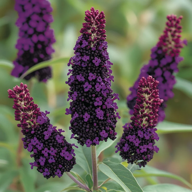 Black Knight Butterfly Bush Seeds – Deep Purple Bloom Shrub for Garden Planting