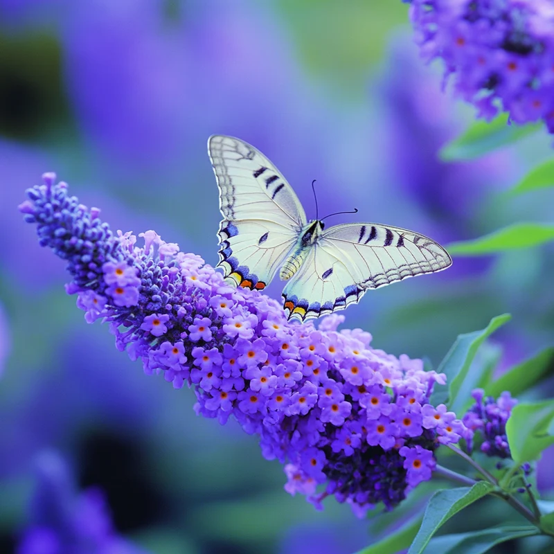Common Butterfly Bush Seeds – Buddleja davidii Pollinator-Friendly Flowering Shrub
