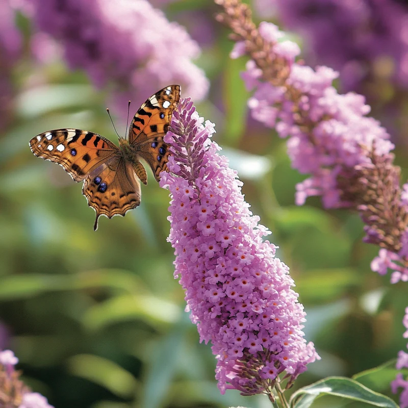 Common Butterfly Bush Seeds – Buddleja davidii Pollinator-Friendly Flowering Shrub