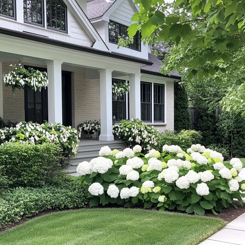 Incrediball Hydrangea Seeds – Hardy Shrub with Massive White Blooms for Garden Landscapes