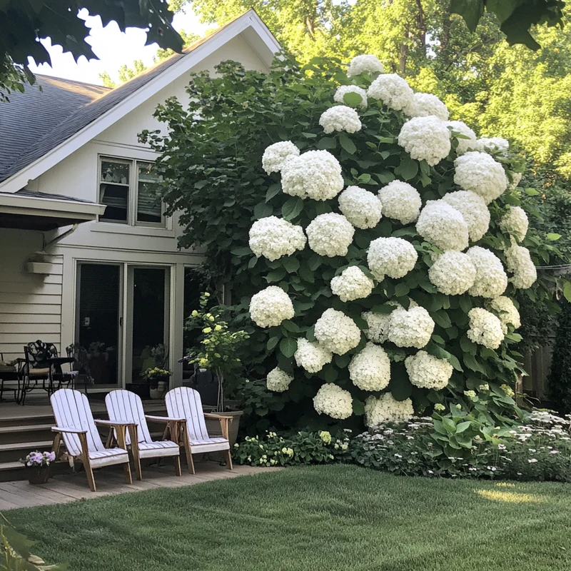 Incrediball Hydrangea Seeds – Hardy Shrub with Massive White Blooms for Garden Landscapes