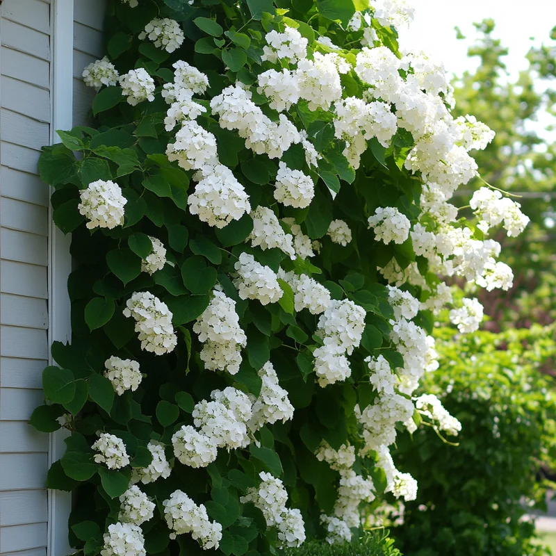 Climbing Hydrangea Seeds – Self-Clinging Vine with Lush Foliage & Showy White Blooms