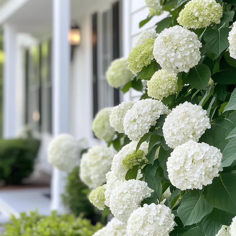 PeeGee Hydrangea Seeds – Elegant White Panicle Shrub for Stunning Landscape Displays