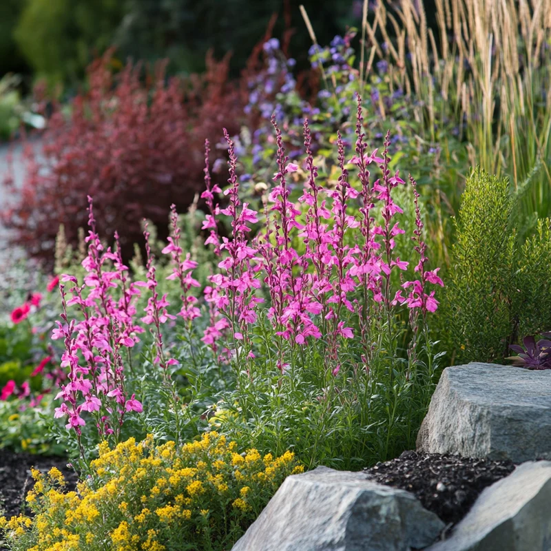 Compact Deep Pink Flower Seeds – Bright Blooms & Border-Friendly Growth