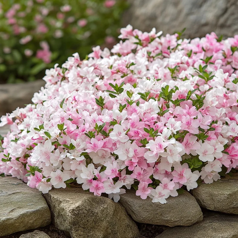 Pink-to-White Flower Seeds – Compact Mounded Blooming Plant for Borders & Containers
