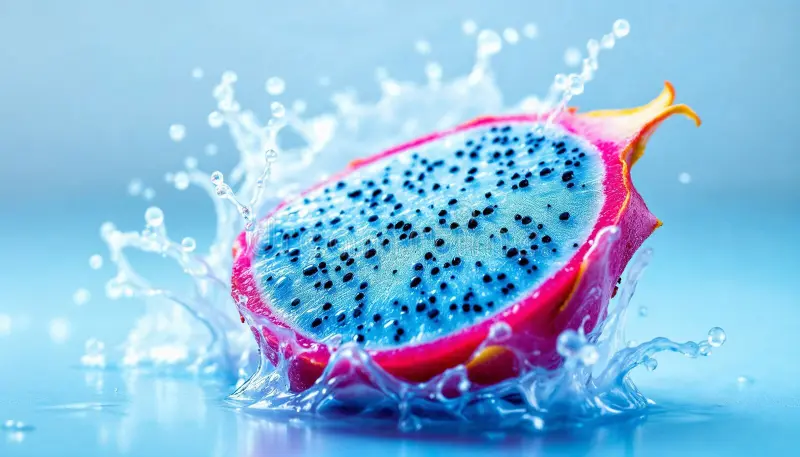 Sky Blue Pitaya Fruit Seeds for Planting - Grow Exotic, Sweet Tropical Dragon Fruit at Home