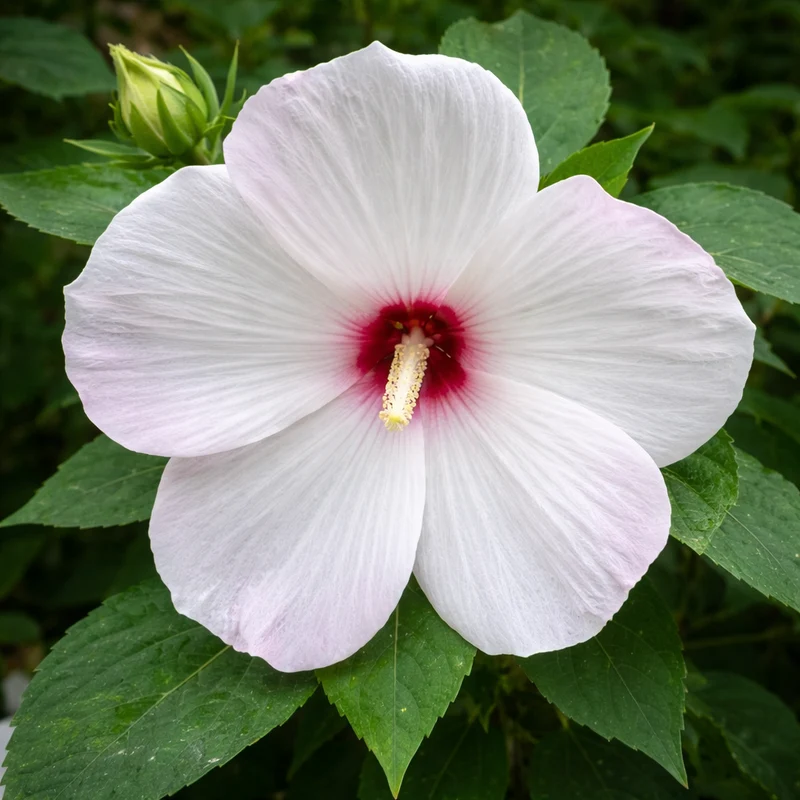 Hibiscus des marais ( Hibiscus moscheutos )
