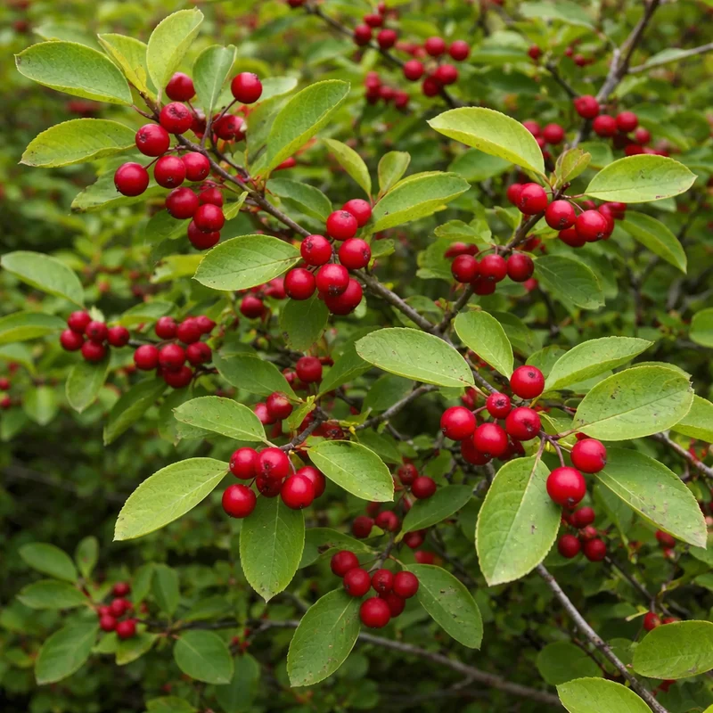 Némopanthe mucroné ( Ilex mucronata )