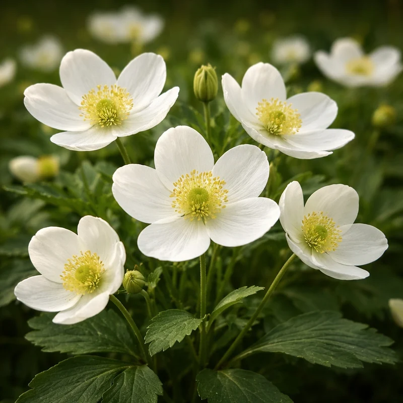 Anémone de Virginie ( Anemone virginiana )