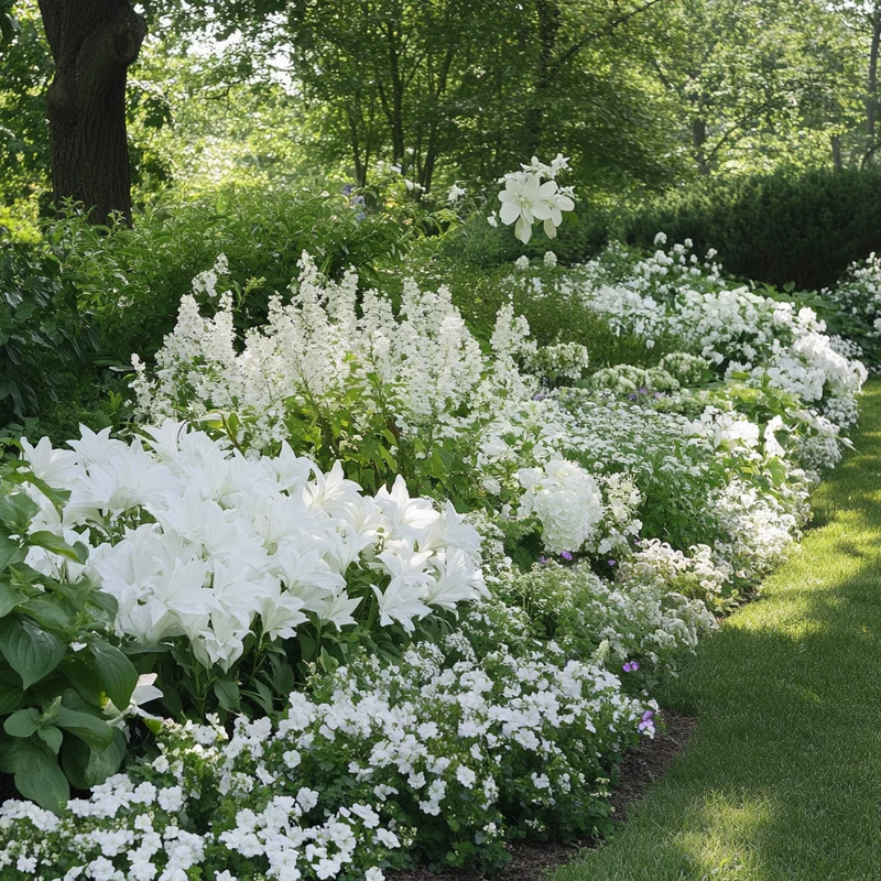 Pure White Bloom Seeds – Abundant Flowering Variety for a Classic Garden Look