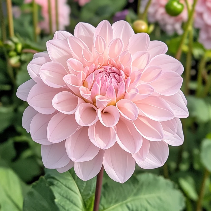 Elegant Light Pink Blooms with a Deeper Pink Throat
