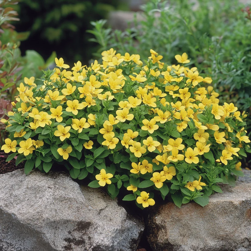 Dwarf Yellow Flower Seeds – Cold-Tolerant Compact Blooming Variety for Gardens & Borders