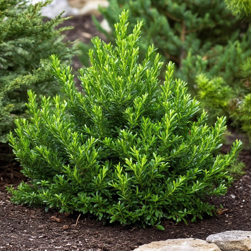Spreading Evergreen Feathery Foliage Shrub Seeds – Soft, Feathery Evergreen Growth