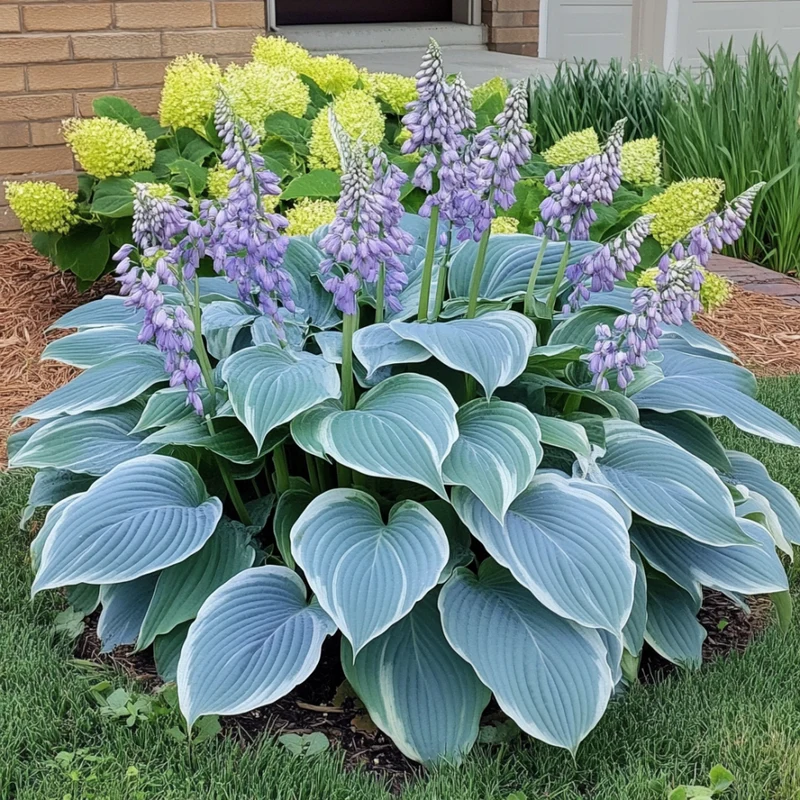 Rare Blue Hosta Seeds – Stunning Blue Green Shade Foliage for Gardens