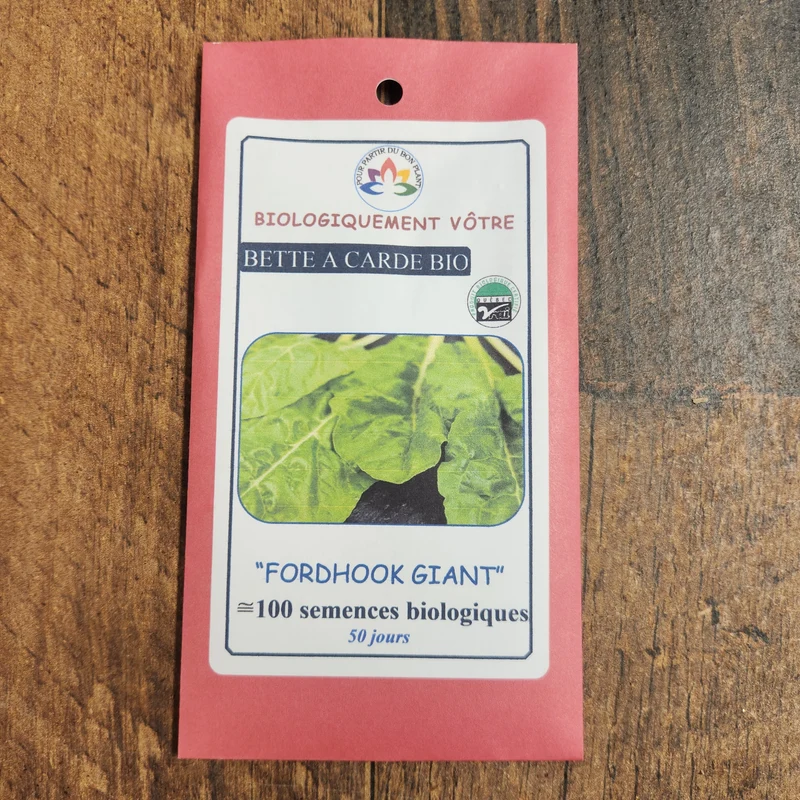 Bette à carde ‘Fordhook Giant’ bio ( Beta vulgaris )