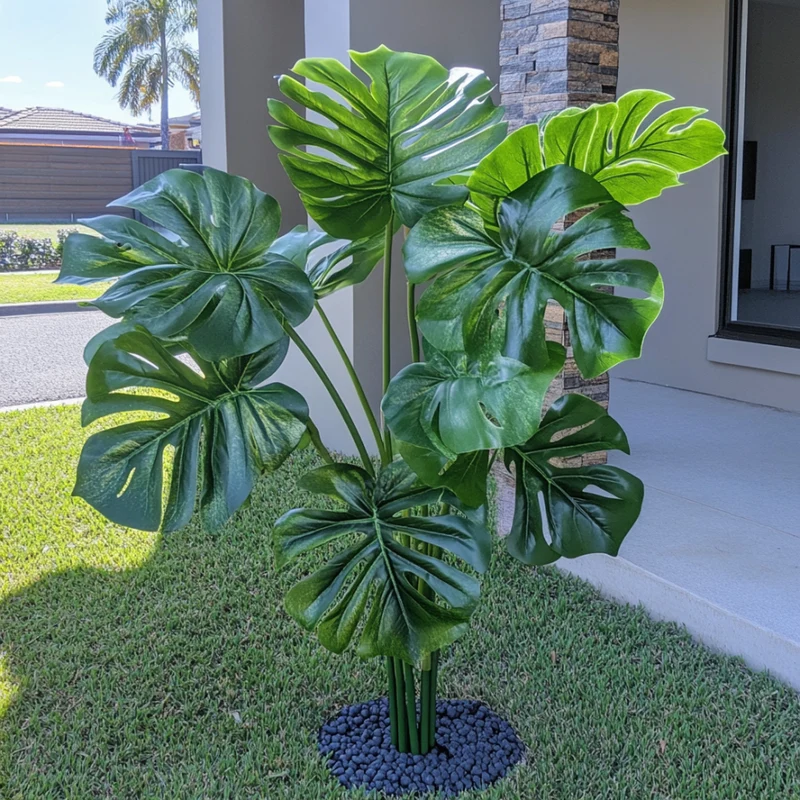 Monstera Deliciosa Plant Seeds – Lush Green Tropical Foliage for Indoor & Outdoor Growing