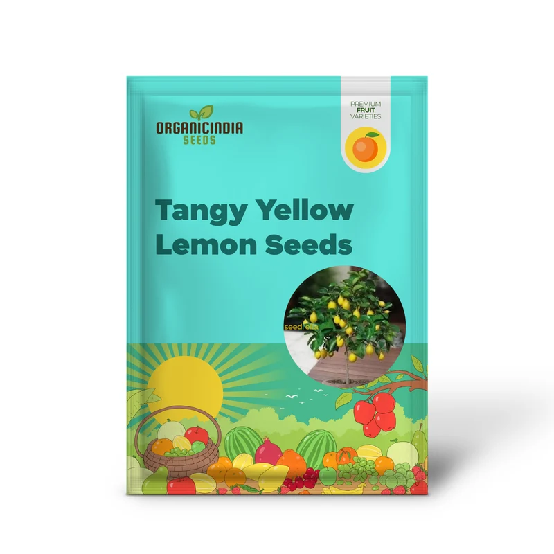 Lemon Seeds for Planting - Grow Fresh, Tangy Yellow Lemons at Home