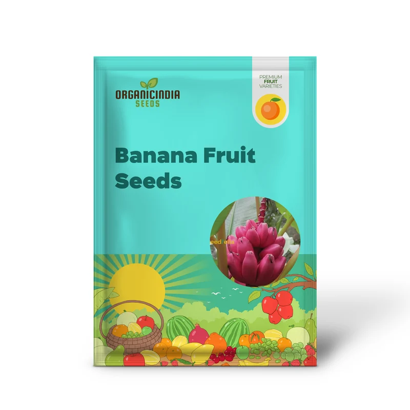Pink Banana Fruit Seeds for Easy Planting - Grow Sweet, Unique Pink Bananas at Home