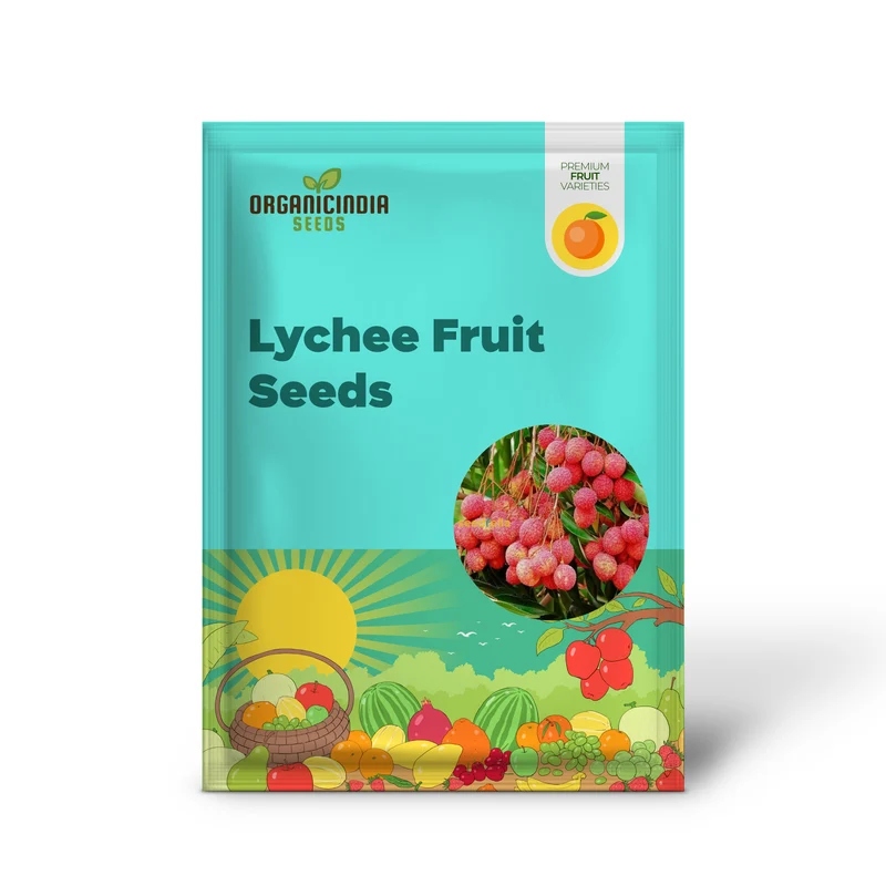 Lychee Fruit Seeds for Easy Planting - Grow Delicious, Sweet Lychees at Home