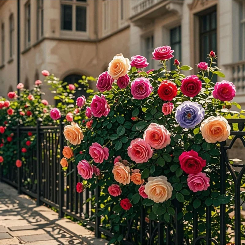 Mixed Climbing Rose Seeds for Planting - Create a Beautiful, Lush Garden with Vibrant Blooms