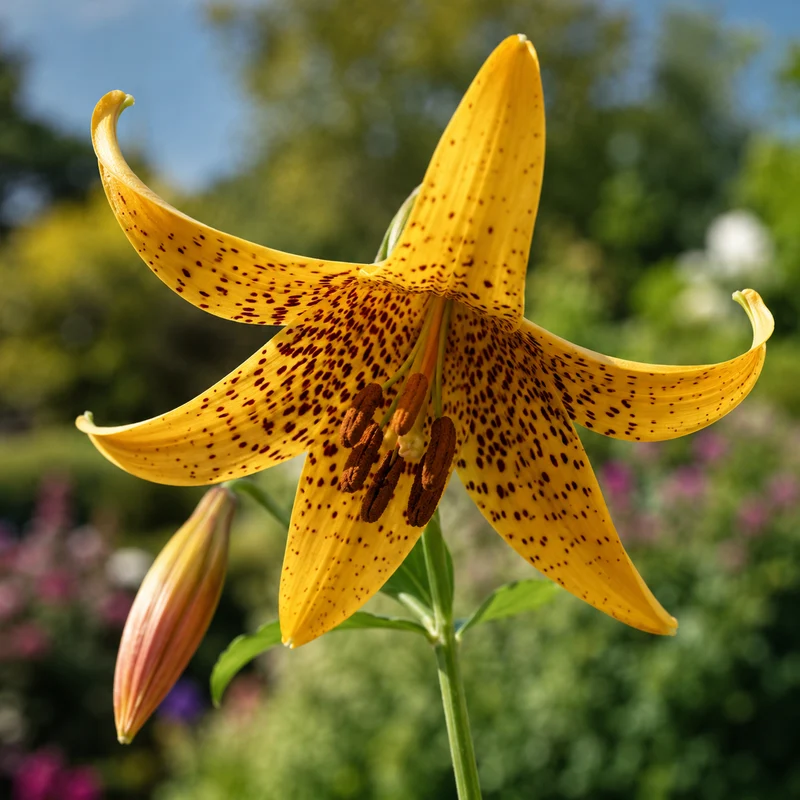 Lis du Canada ( Lilium canadense )