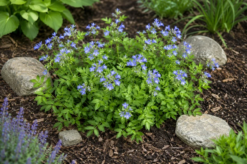 Polémoine rampante ( Polemonium reptans )