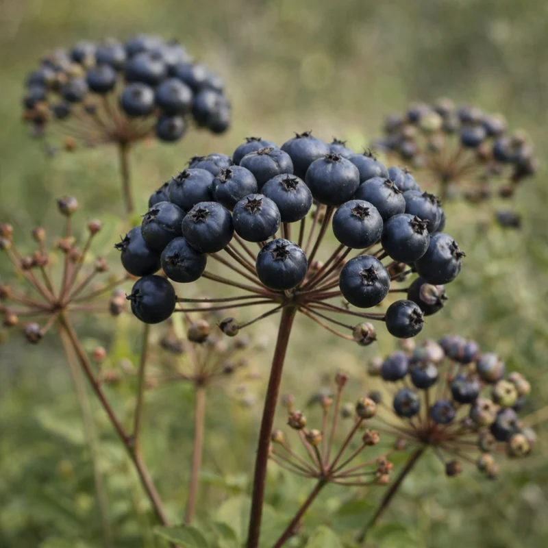 Aralie hispide ( Aralia hispida )