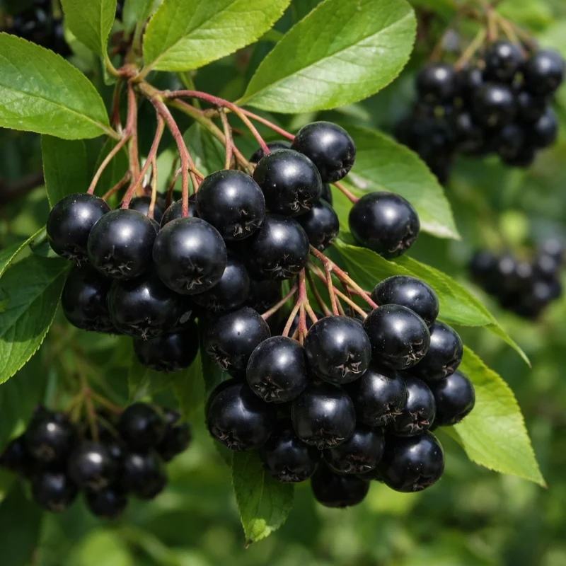 Aronie noire ( Aronia melanocarpa )