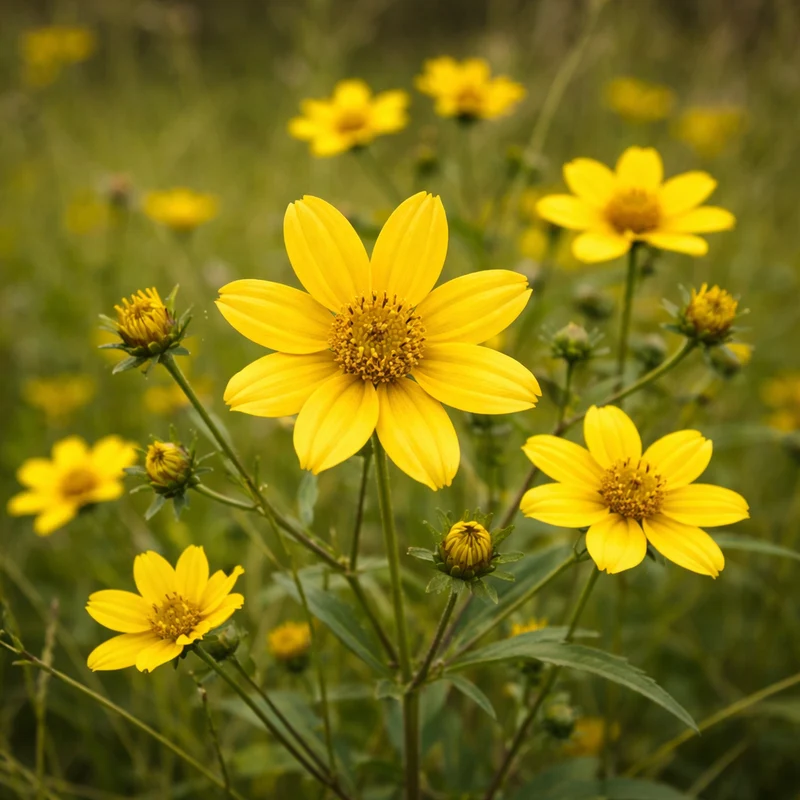 Bident penché ( Bidens cernua )