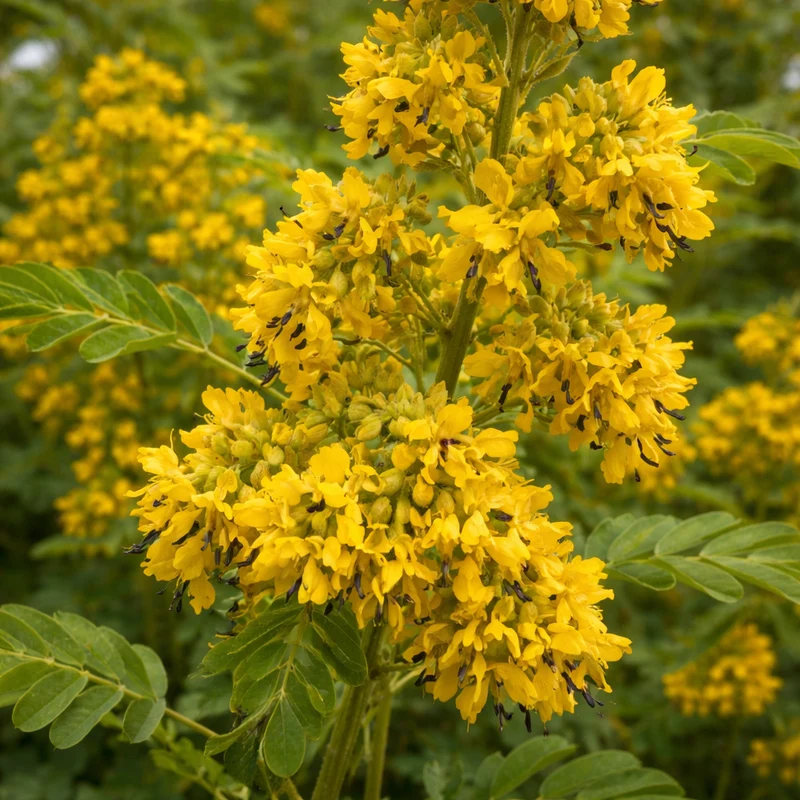 Casse à fruits velus ( Senna hebecarpa )