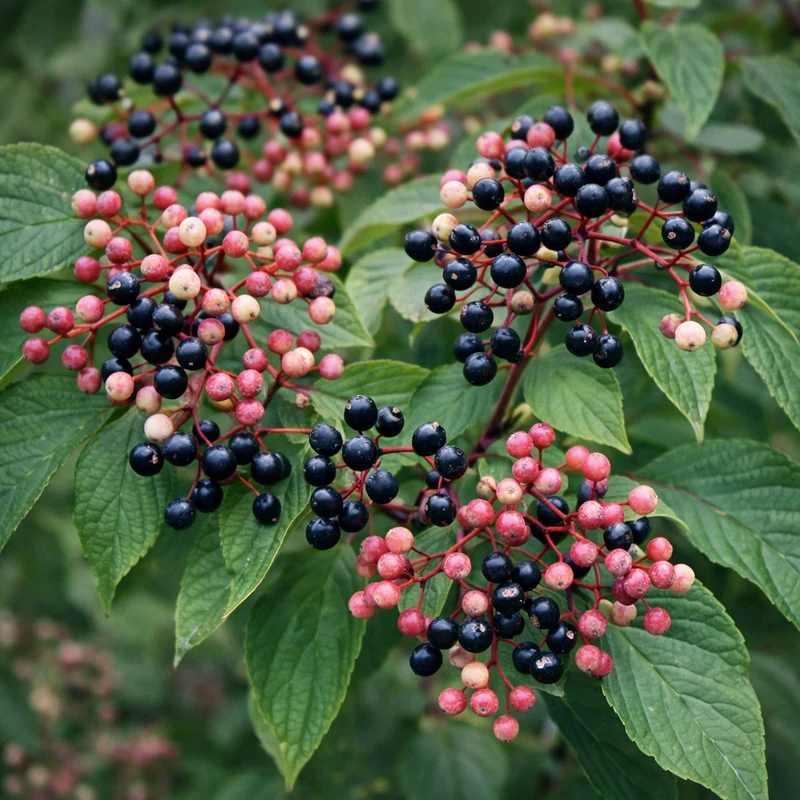 Cornouiller à feuilles alternes ( Cornus alternifolia )