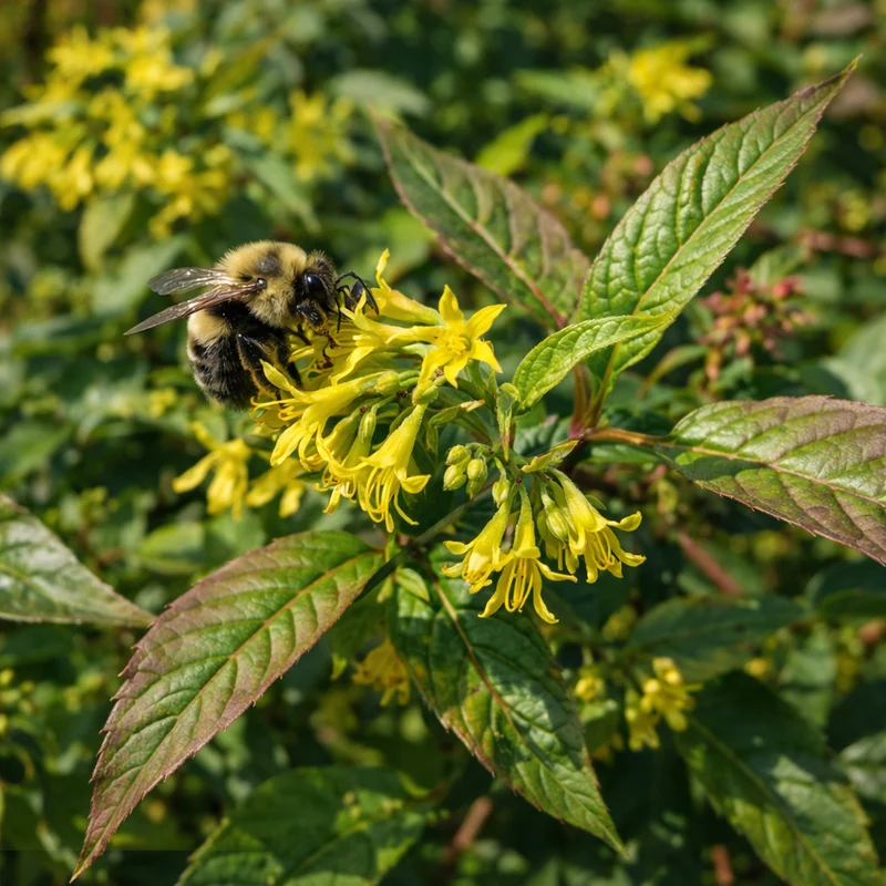 Dierville chèvrefeuille ( Diervilla lonicera )