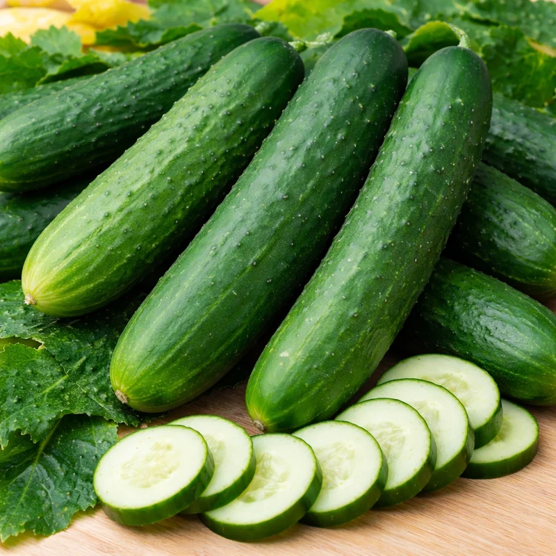 Concombre 'Marketer' (Cucumis sativus)