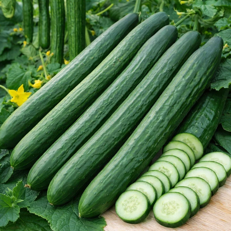 Concombre 'Telegraph Long' (Cucumis sativus)